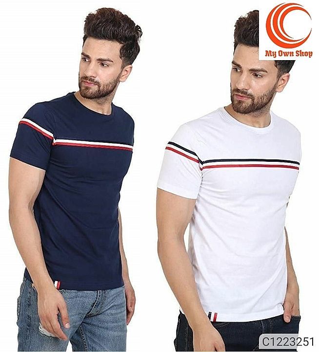 *Product Name:* Cotton Solid T-shirts Buy 1 Get 1 Free uploaded by My Shop Prime on 7/31/2020