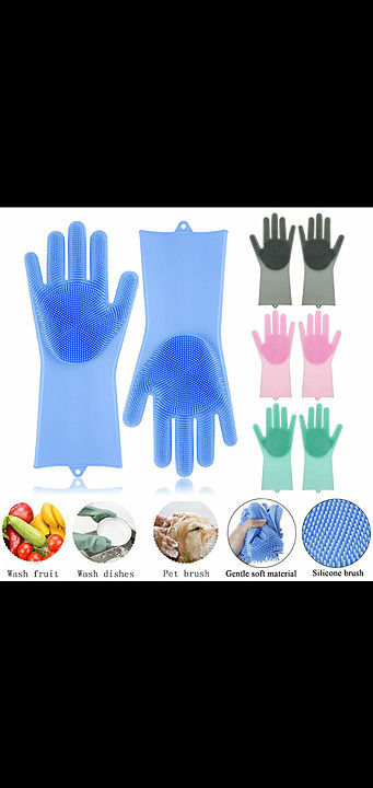 Silicon dishwashing hand gloves
Cash on delivery availabl uploaded by business on 7/31/2020