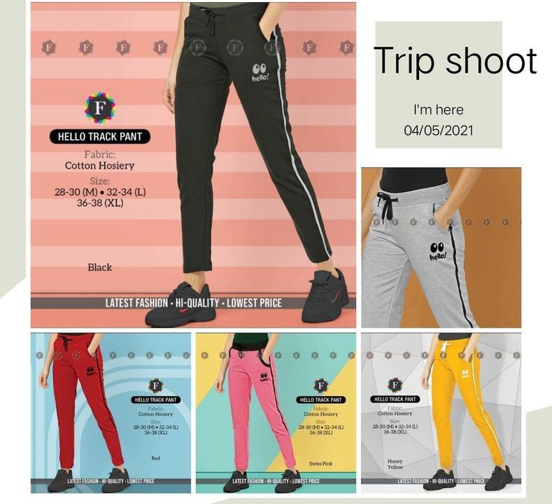 Track pant uploaded by SHORT AND SWEET FASHION on 5/4/2021