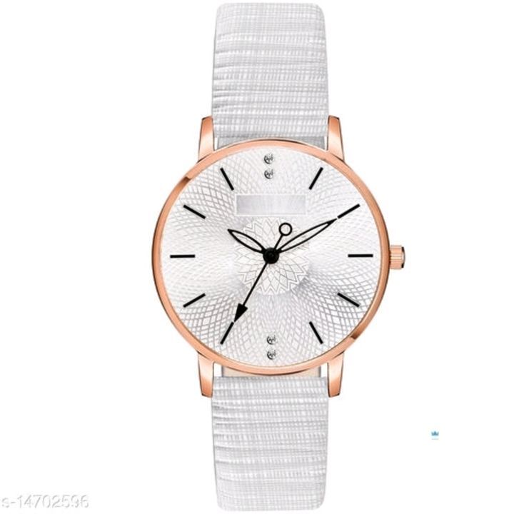 Catalog Name:*Attractive Women Watches*
Strap Material: Leather
Display Type: Analogue
Sizes:Free Si uploaded by business on 5/4/2021