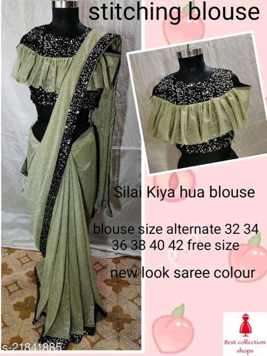 Party Wear Saree uploaded by Best collection shop on 5/4/2021