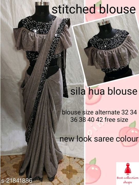 Party Wear Saree uploaded by business on 5/4/2021