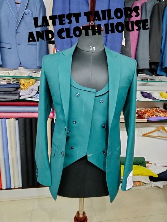 Three pic suit uploaded by LATEST TAILORS AND CLOTH HOUSE on 5/4/2021