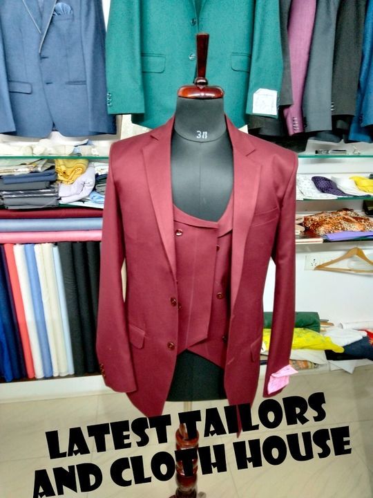 Three pic suit uploaded by LATEST TAILORS AND CLOTH HOUSE on 5/4/2021