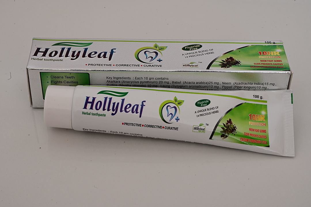Herbal toothpaste uploaded by Hollyleaf life Care Pvt ltd  on 7/31/2020