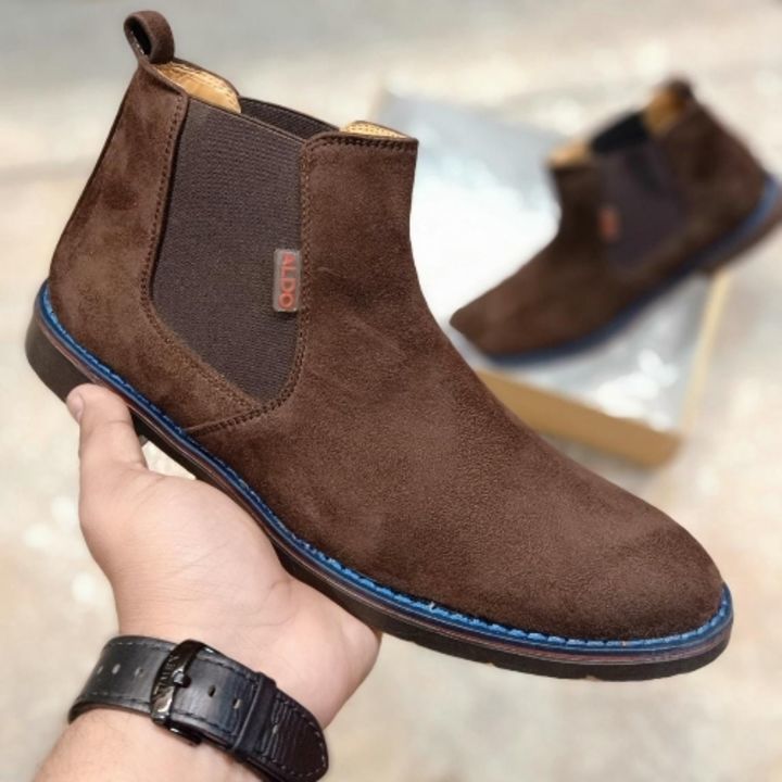 Aldo Chelsea Boots For Menz { Brown } uploaded by business on 5/5/2021