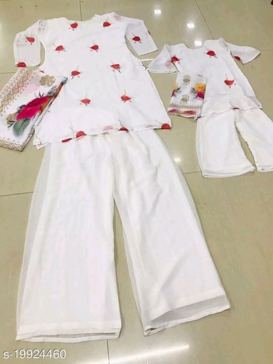 Fancy mom & daughter dress 👗 uploaded by SV Mart on 5/5/2021
