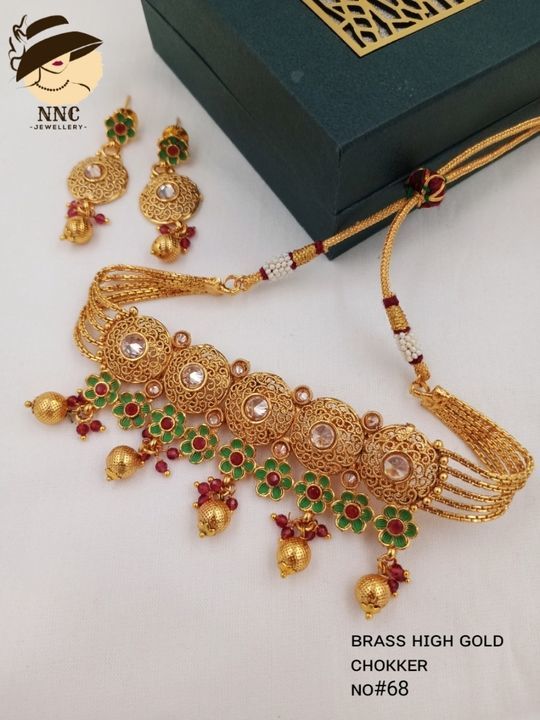 Micro gold necklace uploaded by Shreyal jwellers on 5/5/2021