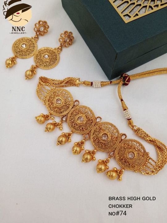 Micro gold necklace uploaded by Shreyal jwellers on 5/5/2021