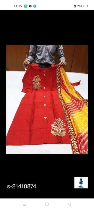 Kurti with dupatta uploaded by business on 5/5/2021