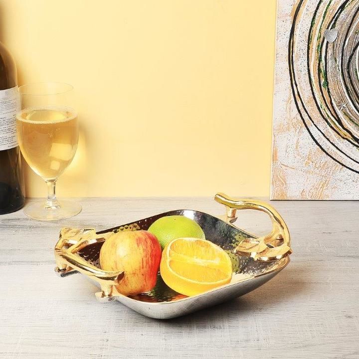 Aluminium Deep Square Shape Platter - Rishan Lifestyle uploaded by RS Sales on 5/5/2021