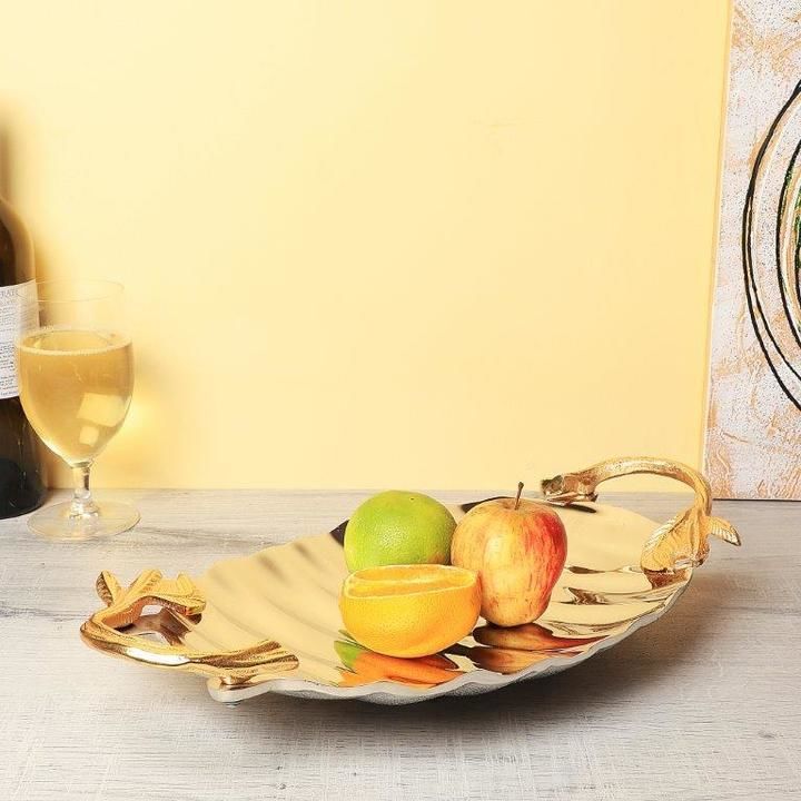 Aluminium Shen Shape Platter - Rishan Lifestyle uploaded by RS Sales on 5/5/2021