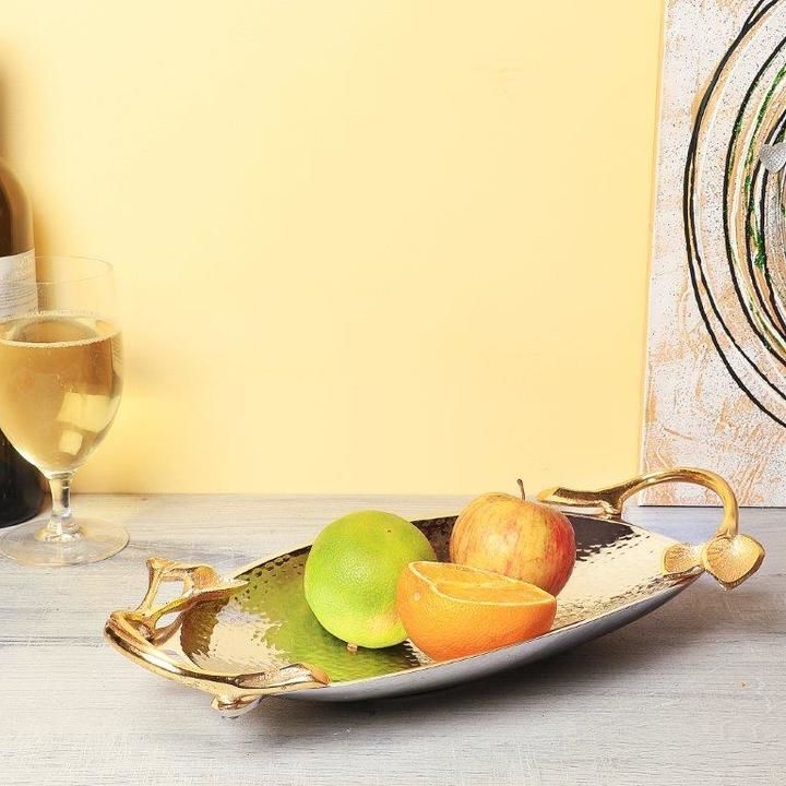 Aluminium Oval shape Platter - Rishan Lifestyle uploaded by RS Sales on 5/5/2021