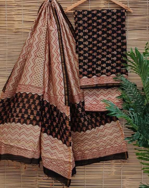 Chanderi suit uploaded by Unique collection wear on 5/5/2021