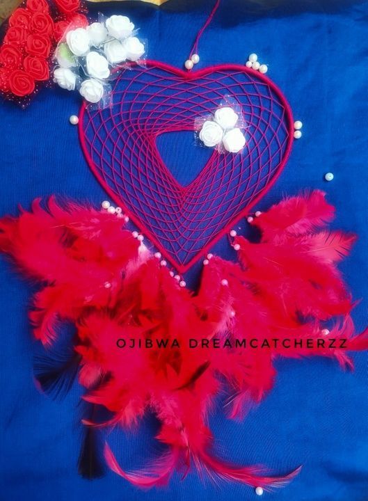 Heart Dreamcatcher uploaded by Ojibwa Dreamcatcherzz on 5/5/2021
