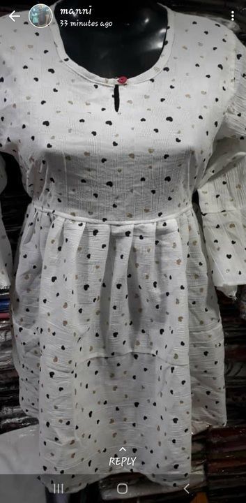 Frock top uploaded by business on 5/5/2021