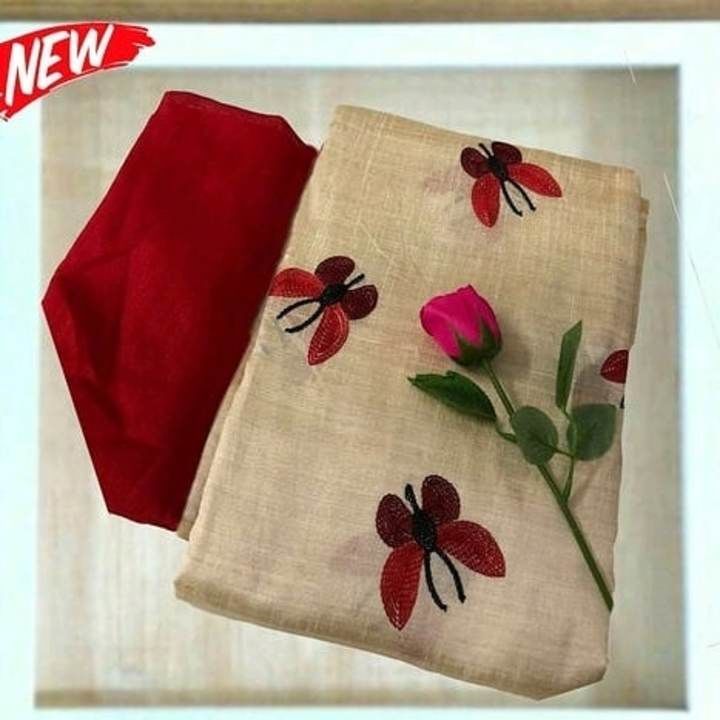 Khadi Cotton Saree uploaded by business on 5/5/2021
