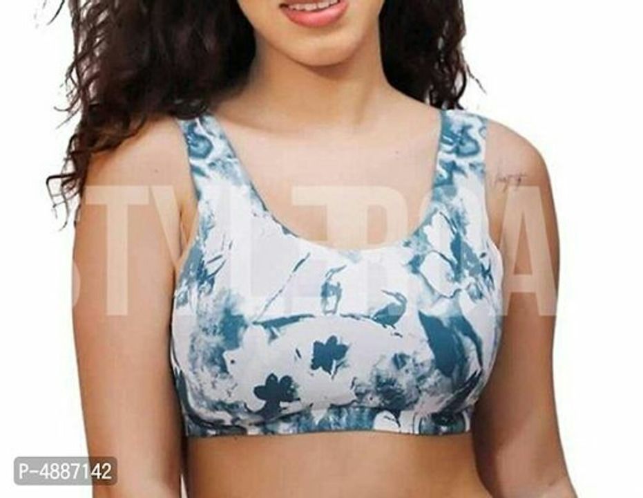 Women trendy sport bra uploaded by Wholesale market place  on 5/5/2021