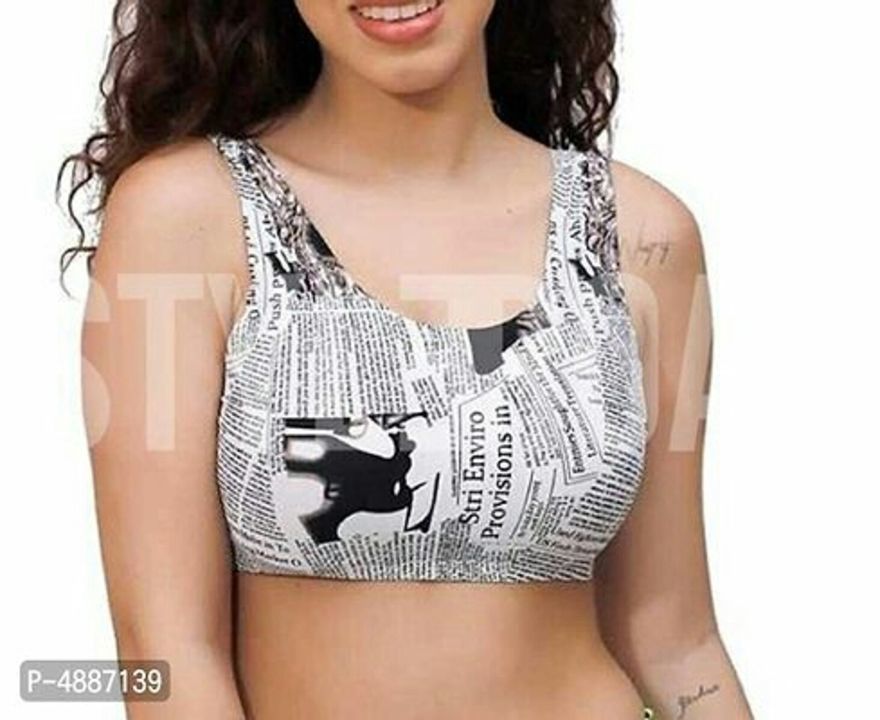 Women trendy sport bra uploaded by Wholesale market place  on 5/5/2021