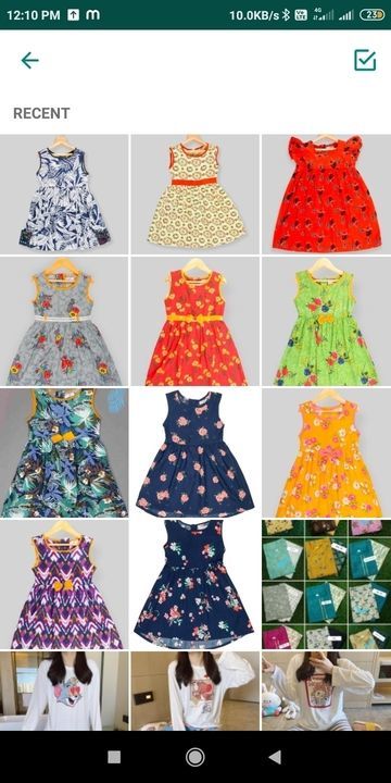 Post image I want summer use frock for kids in wholsale rates 
Dm me 7507288694