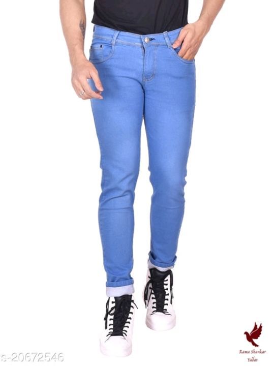 Men's trendy jeans uploaded by business on 5/5/2021