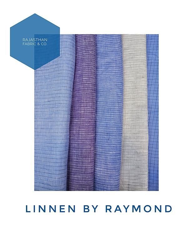 PURE LINEN BY RAYMOND.
.
58 WIDTH
.
1.6 METER @649 RS. uploaded by RAJASTHAN FABRIC & CO. on 7/31/2020