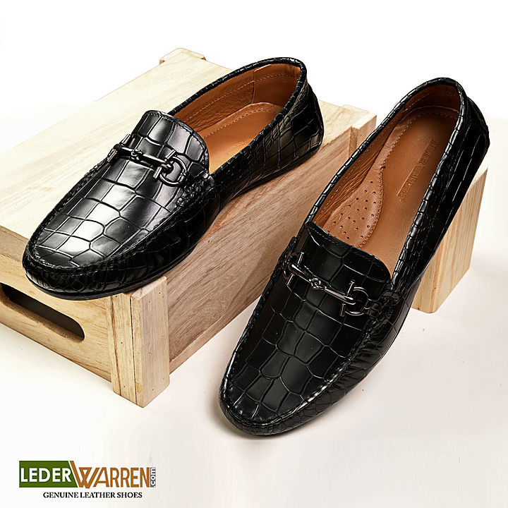Croco pattern loafers  uploaded by business on 8/1/2020