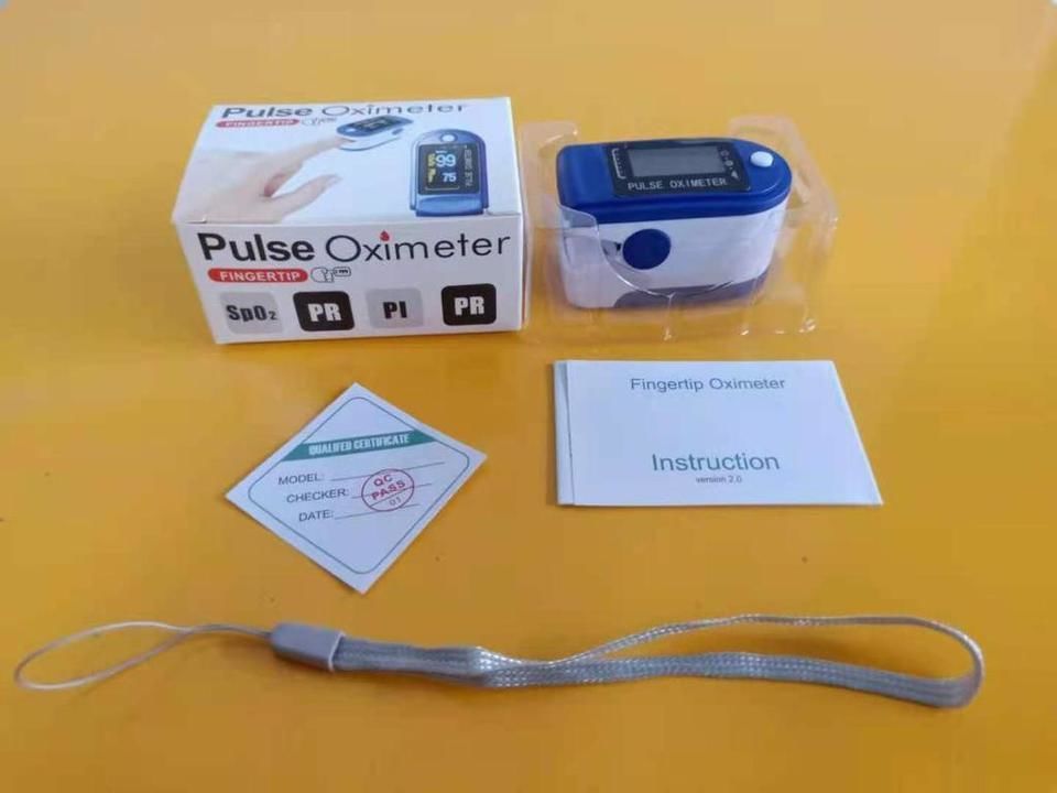 Fingertip Pulse Oximeter (MOQ- 500 pcs) uploaded by business on 5/5/2021