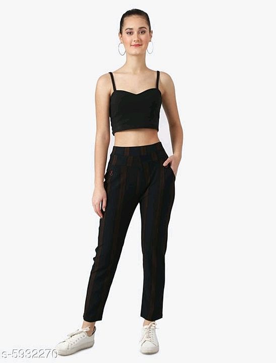 Post image Trendy Women's Trouser Pants

Fabric: Imported Fabric
Pattern: Printed
Multipack: 1
Sizes:  28 in, 30 in, 32 in, 34 in, 36 in, 38 in
Length Size: 38 in