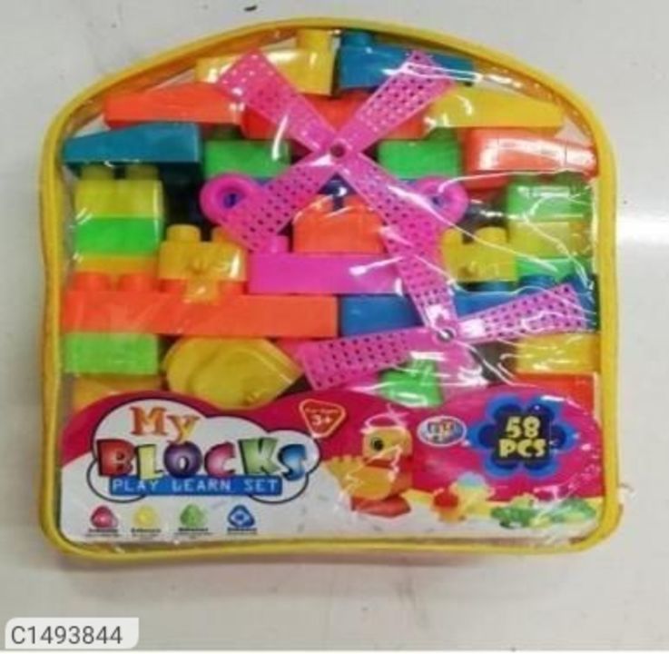 *Catalog Name:* My bricks and blocks 58 pcs kids set toys

*Details:*
Description: It has 1 Toy for  uploaded by ALLIBABA MART on 5/6/2021