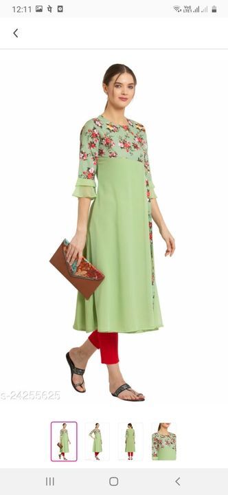Crepe Kurtis  uploaded by HH Collection  on 5/6/2021