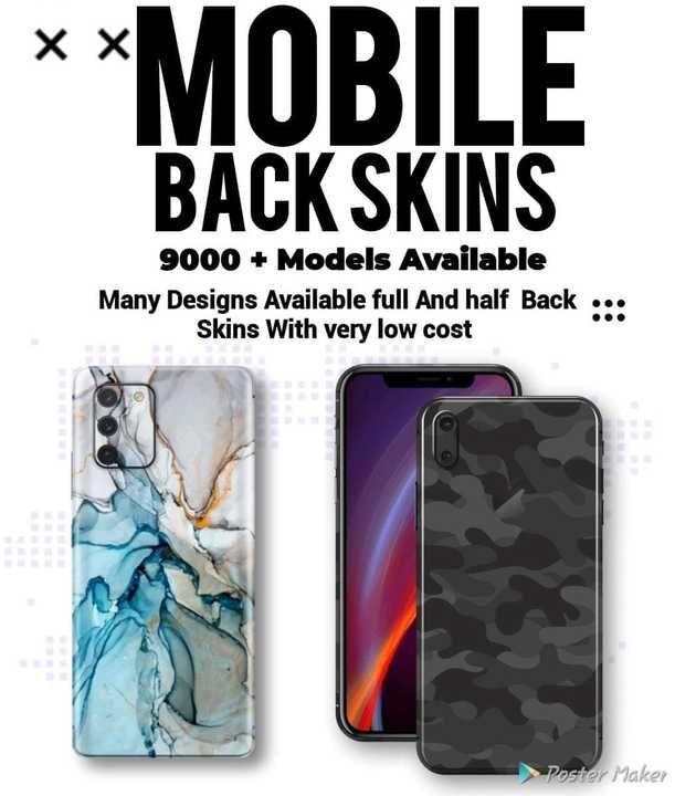 Mobile Back skins uploaded by business on 5/6/2021