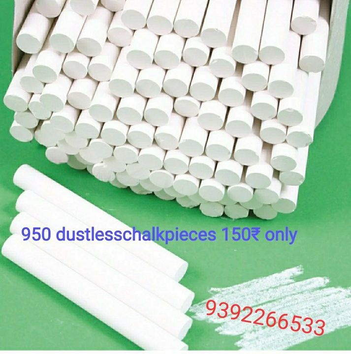White dustless chalk uploaded by business on 5/6/2021