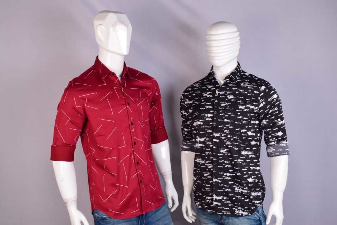 2 WAY LYCRA SHIRTS  uploaded by Readymade mens wear Garments  on 5/6/2021