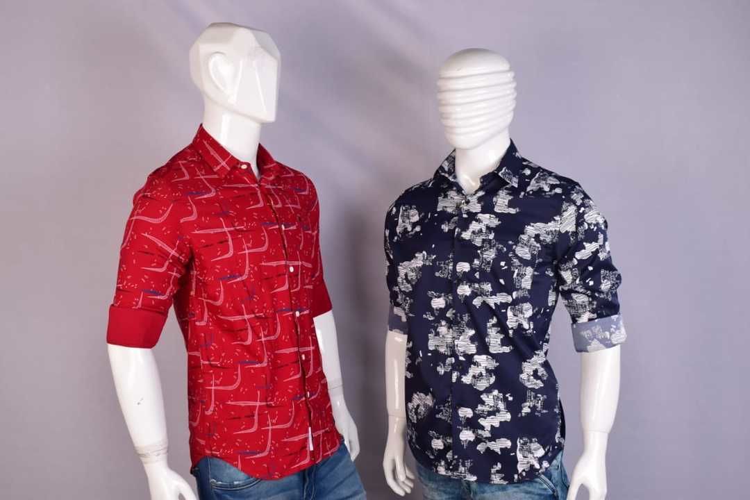 2 WAY LYCRA SHIRTS  uploaded by Readymade mens wear Garments  on 5/6/2021
