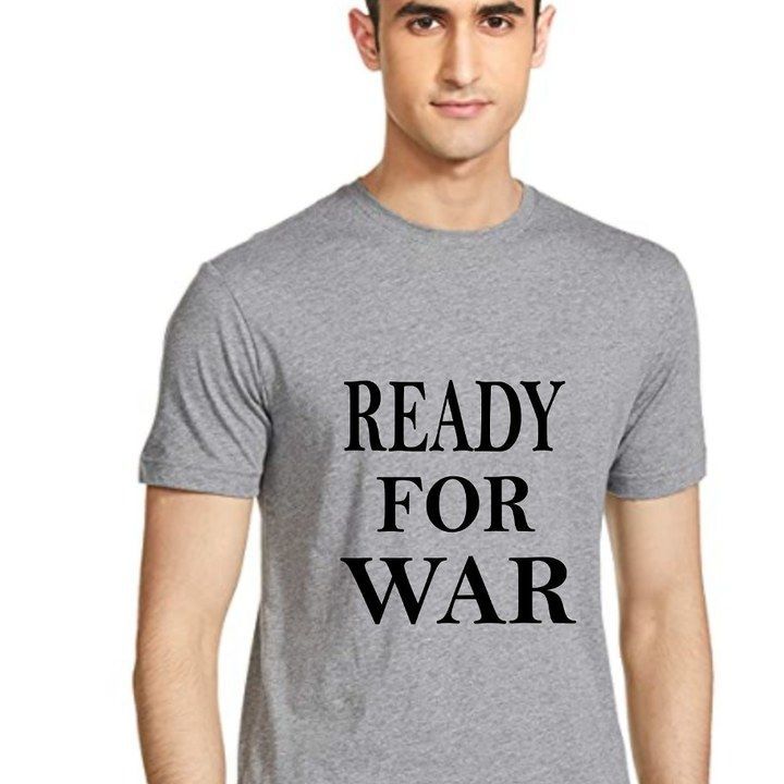 Grey Mens T-shirt Cotton uploaded by business on 5/6/2021