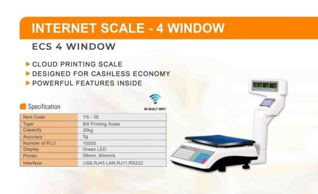 POS scale With ERP option uploaded by Natural Energy Transmit India on 5/6/2021