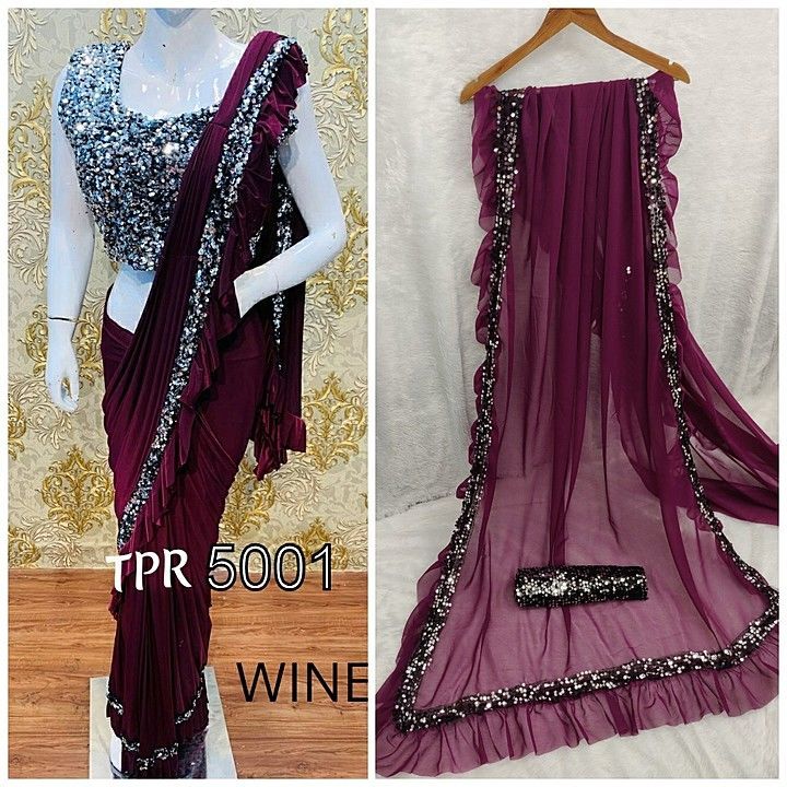 Post image *👇 DETAILS 👇*

*▪SAREE*
*FABRIC :* Heavy Georgette 

👉Having a Beautiful Two Tone Sequence lace With Ruffel

*▪ BLOUSE*
👉 Two Tone Sequence Work Blouse

😳 *NOW ONLY @ 550/-* 😳

*🚨BE AWARE FROM LOW QUALITY PRODUCT🚨*

👍BEST QUALITY PRODUCT

*😍 GET THIS AMAZING SAREE NOW AND MAKE YOUR EVENT SPECIAL😍*



8780372430