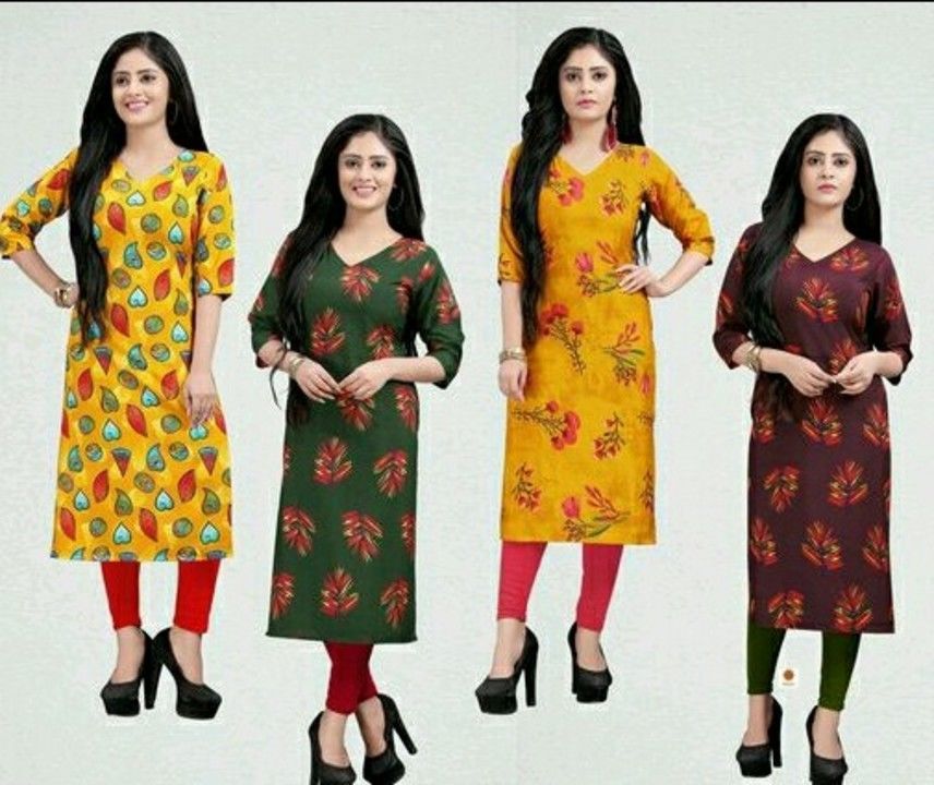 Women Crepe A-line Printed Yellow Kurti

Fabric: Crepe
Sleeve Length: Three-Quarter Sleeves
Pattern: uploaded by Shonu on 5/7/2021