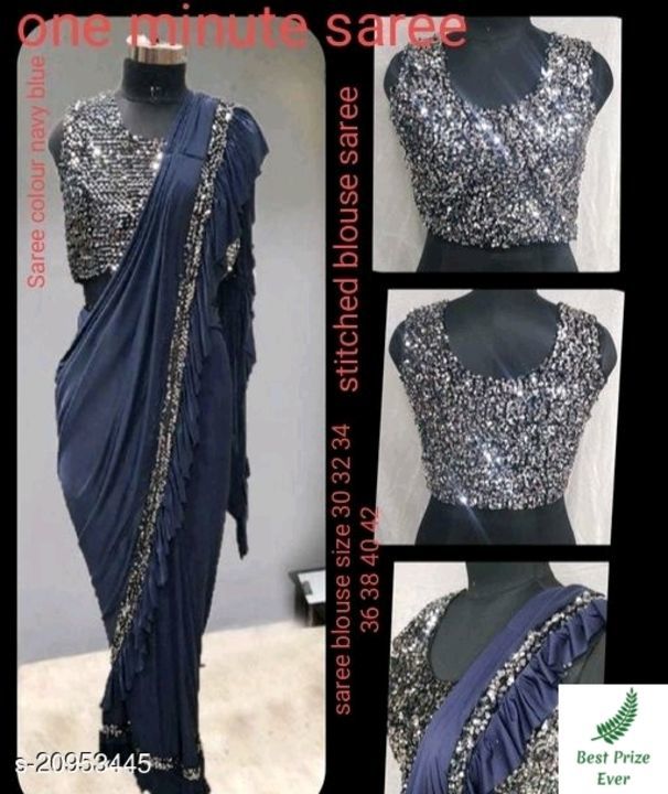 1 minute saree  uploaded by business on 5/7/2021