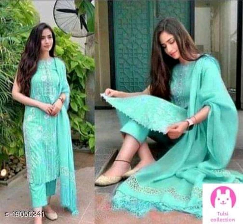 Kurti with pant and dupatta set uploaded by business on 5/7/2021