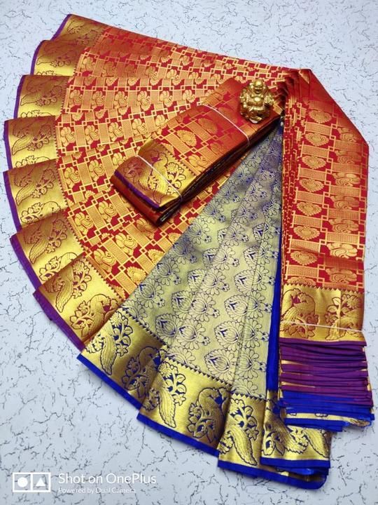 Post image Very beautiful wedding silks saree collection