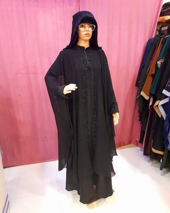Post image Best qualities of all clothes. 
Best Handwork, embroidery work, stone work, etc etc. 
We have all types burqa and on works .