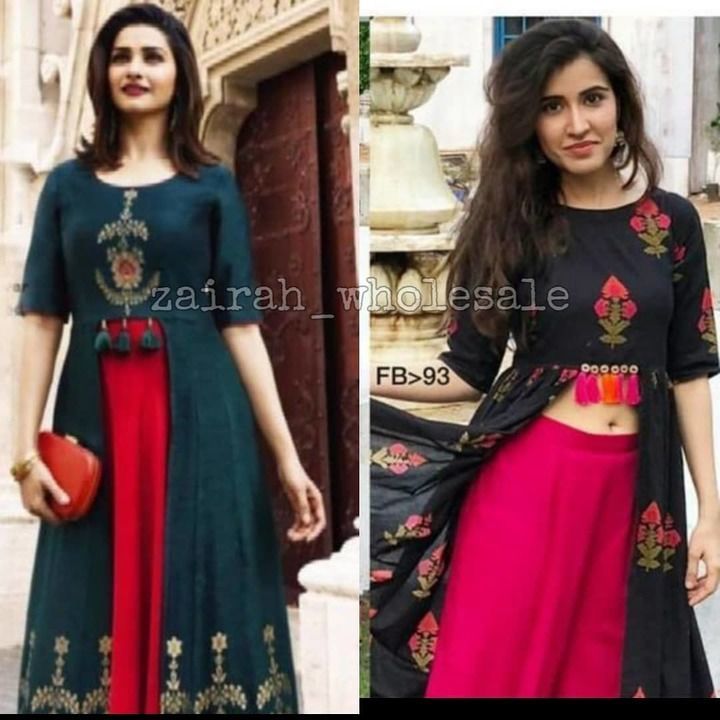 Reyon Kurtis With Skirts uploaded by business on 5/7/2021