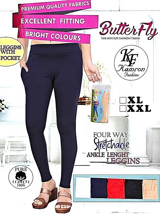 BUTTERFLY 4WAY LEGGINGS WITH POKET uploaded by business on 8/1/2020