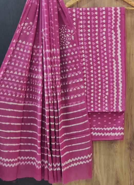 🍁cwb presents Pure hand block printed cotton suites with cotton duptta  uploaded by ODISHA FASHION COLLECTION on 5/7/2021