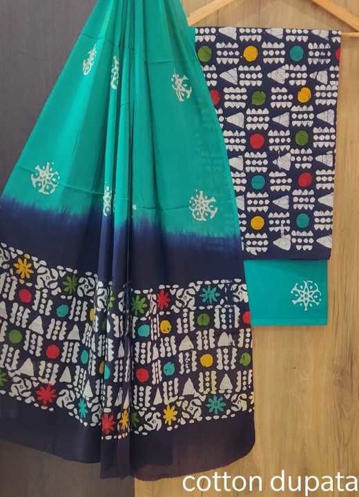 🍁cwb presents Pure hand block printed cotton suites with cotton duptta  uploaded by ODISHA FASHION COLLECTION on 5/7/2021
