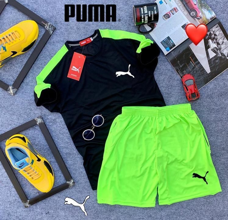 PUMA SHORT TSHIRT COMBO uploaded by Maruti mens wear on 5/7/2021