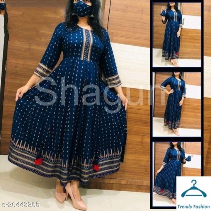 Aagyeyi Superior Kurtis cash on delivery free shipping All India deliver 🇮🇳⬇️ uploaded by Trends fashion  on 5/7/2021