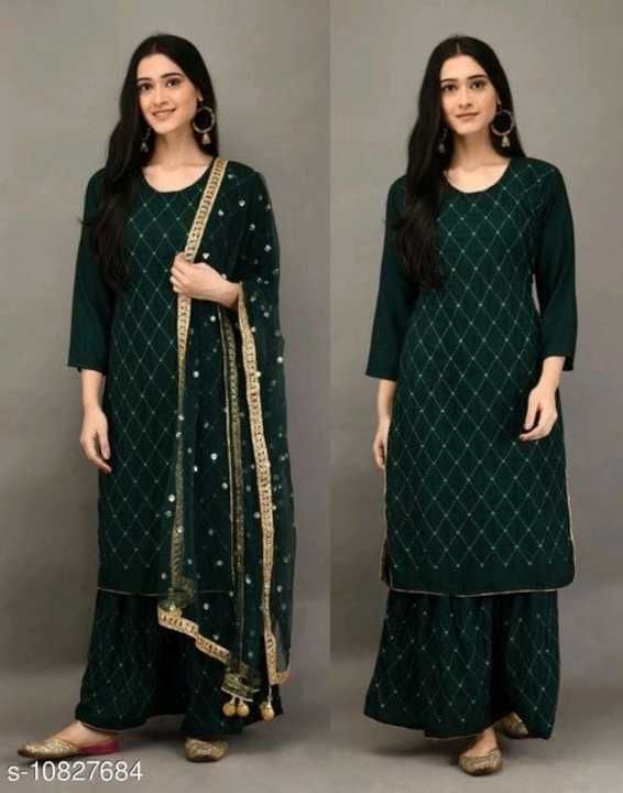 Post image I want 1 Pieces of Kurti sharara.
Below is the sample image of what I want.